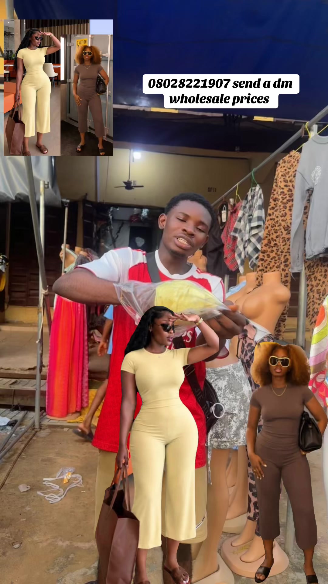 @Cloth vendor in main market🛍️
