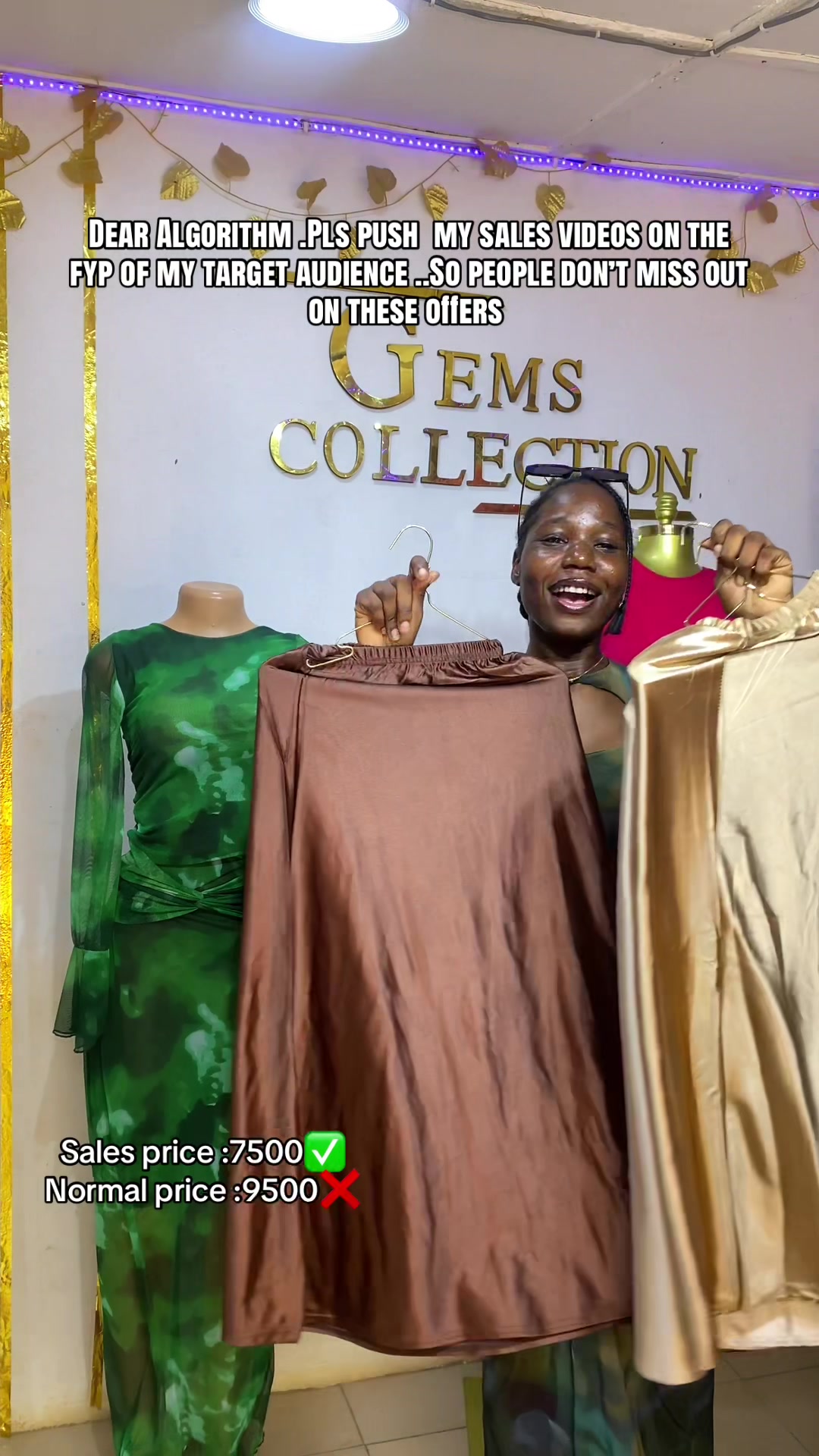 @Gems Collection|Gown|Tops plug