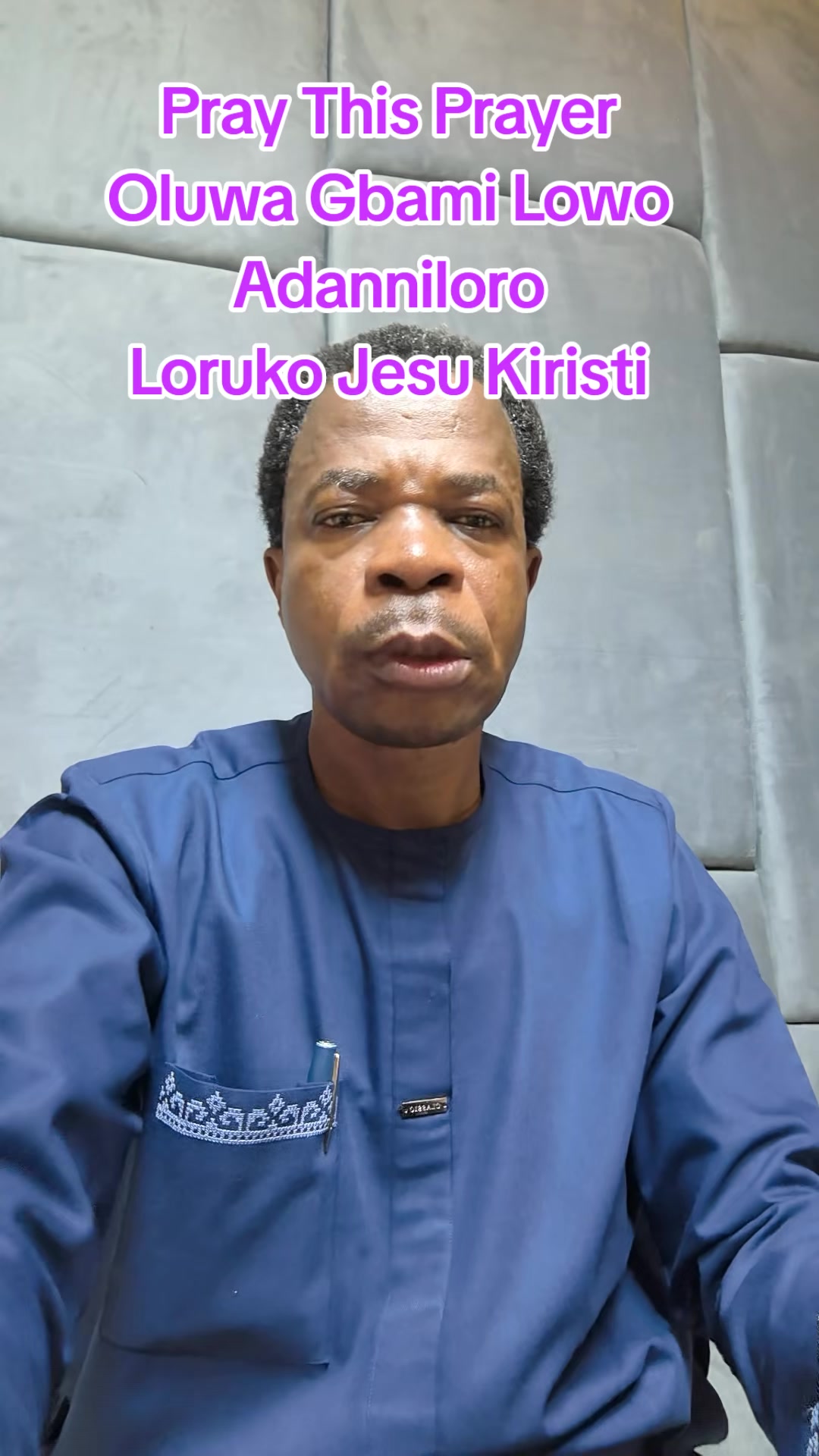 @Pastor Odekunle Epaphras