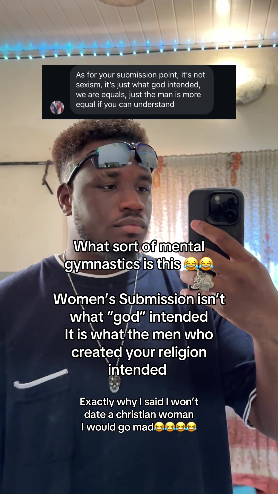 @Atheist Morningstar