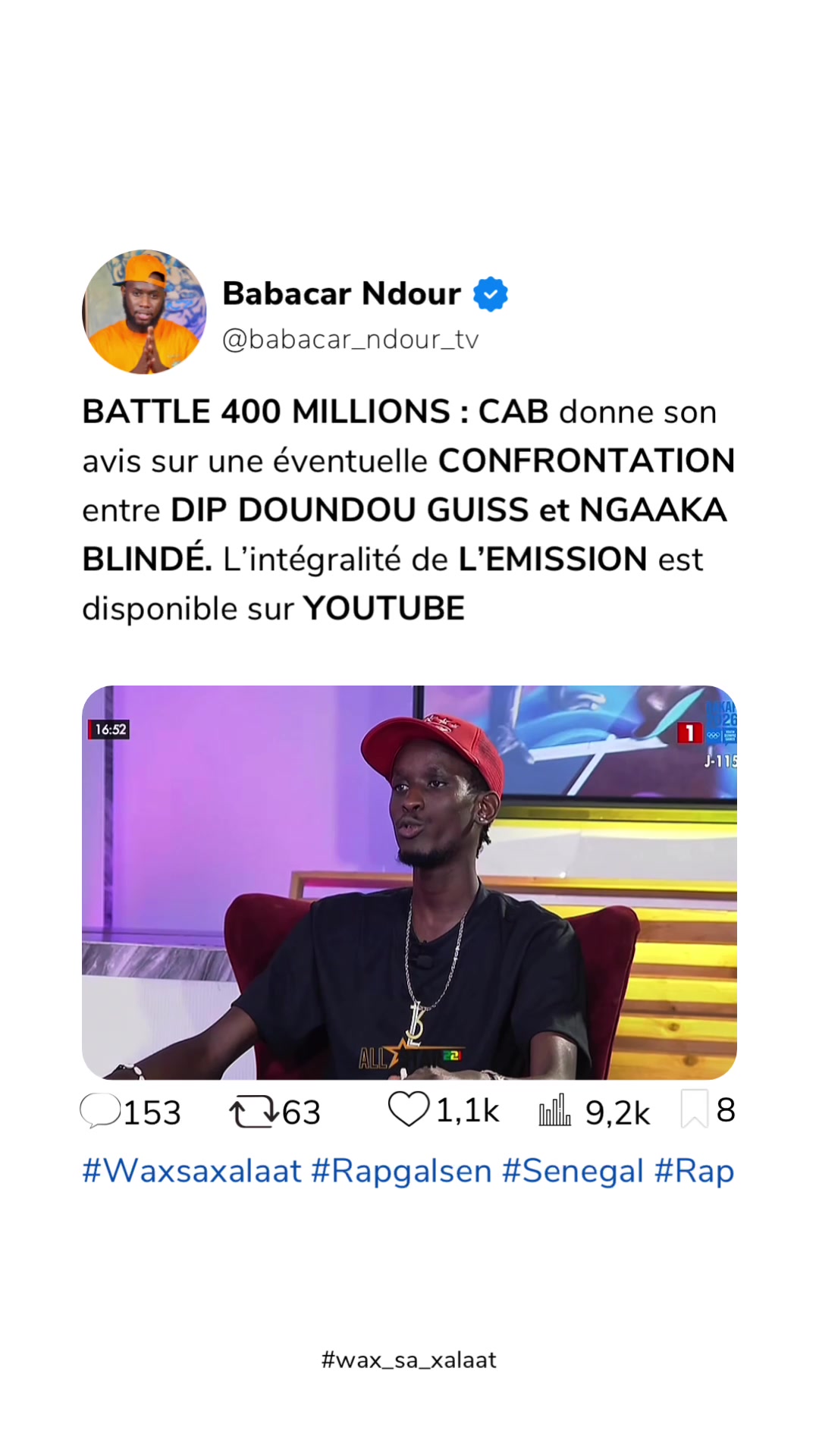 @Babacar Ndour Tv