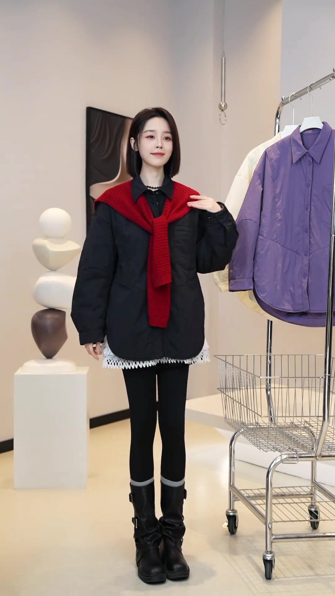 @레인보우 여성복 매장