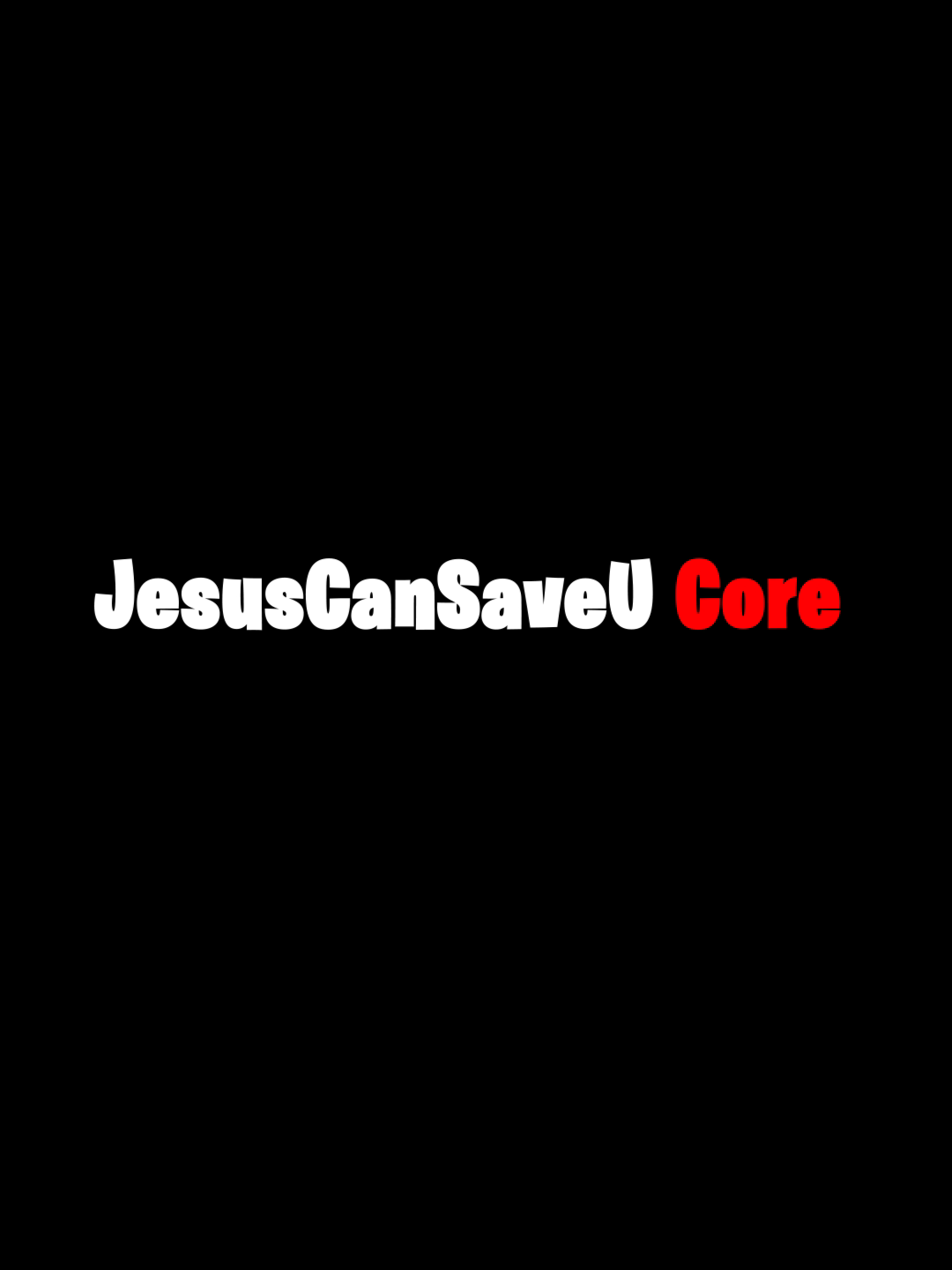 @JesusCanSaveU