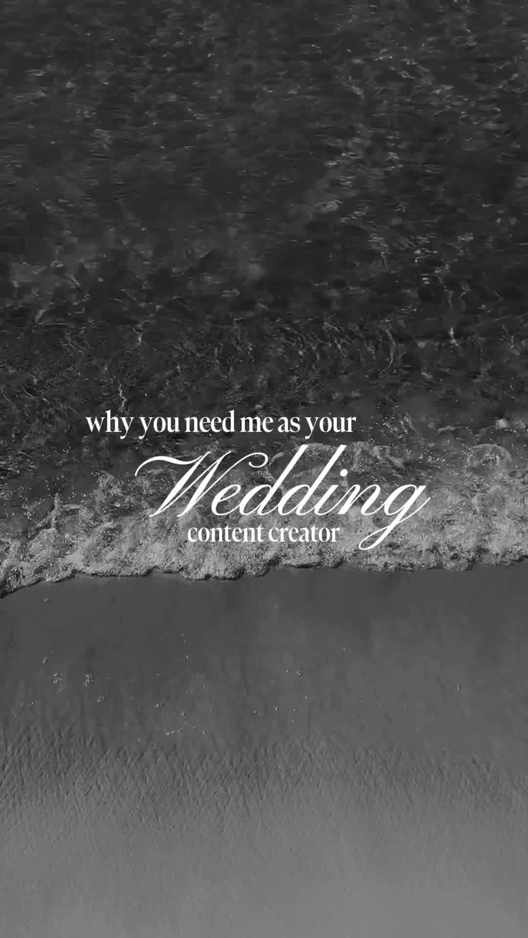 @Wedding Content Creator