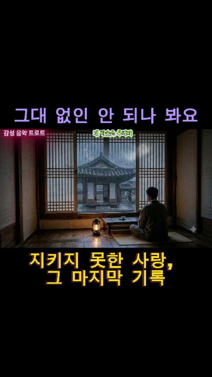 @감성 음악 트로트