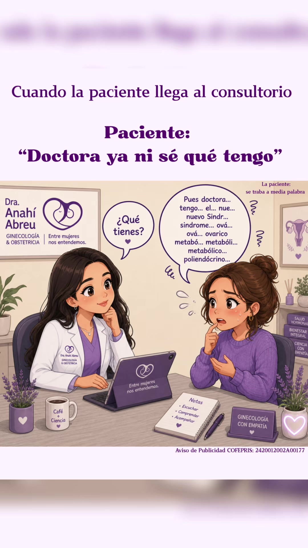 @Dra Anah&iacute; Abreu Ginec&oacute;loga