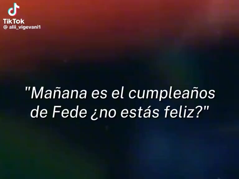 @fede vigevani videos