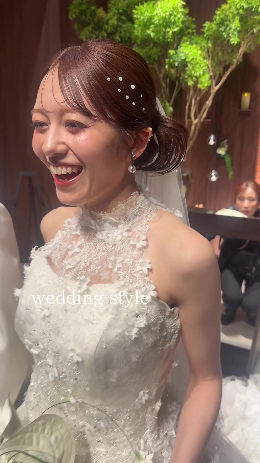 @新名瞳/wedding hair make/美容師