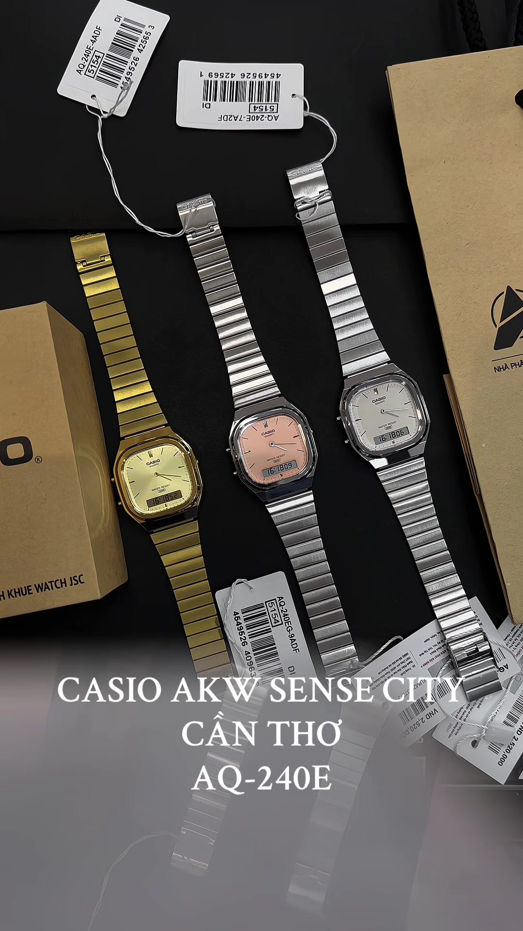 @Casio Anh Khu&ecirc; Sense City CT