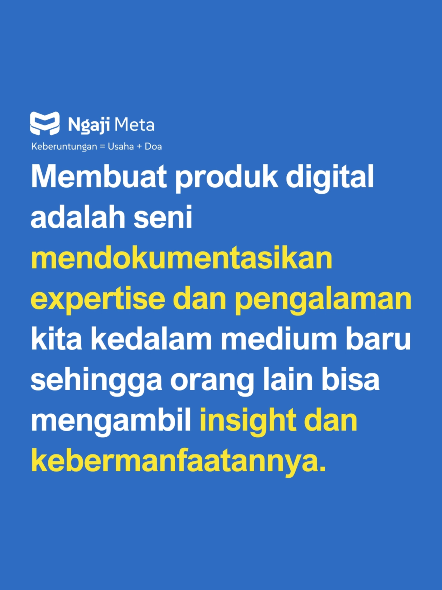 @ngaji meta