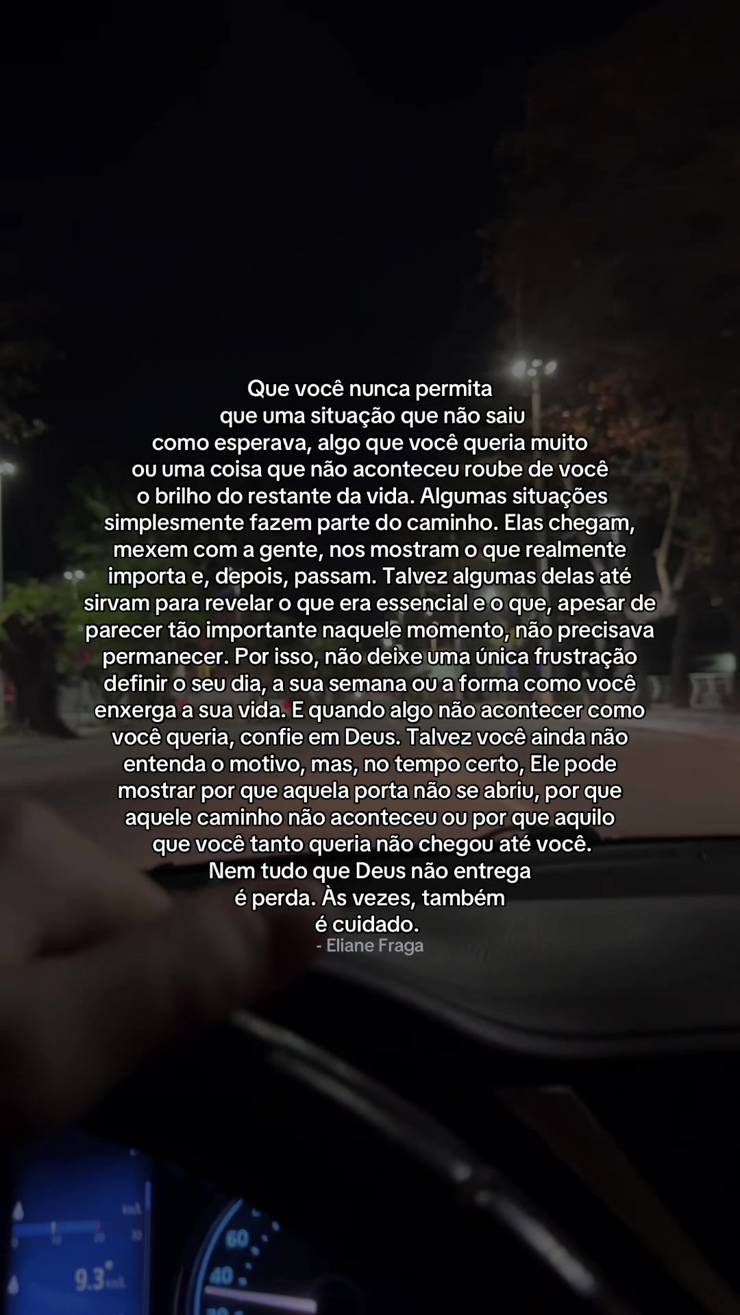 @Eliane Fraga/Frases e Reflex&atilde;o