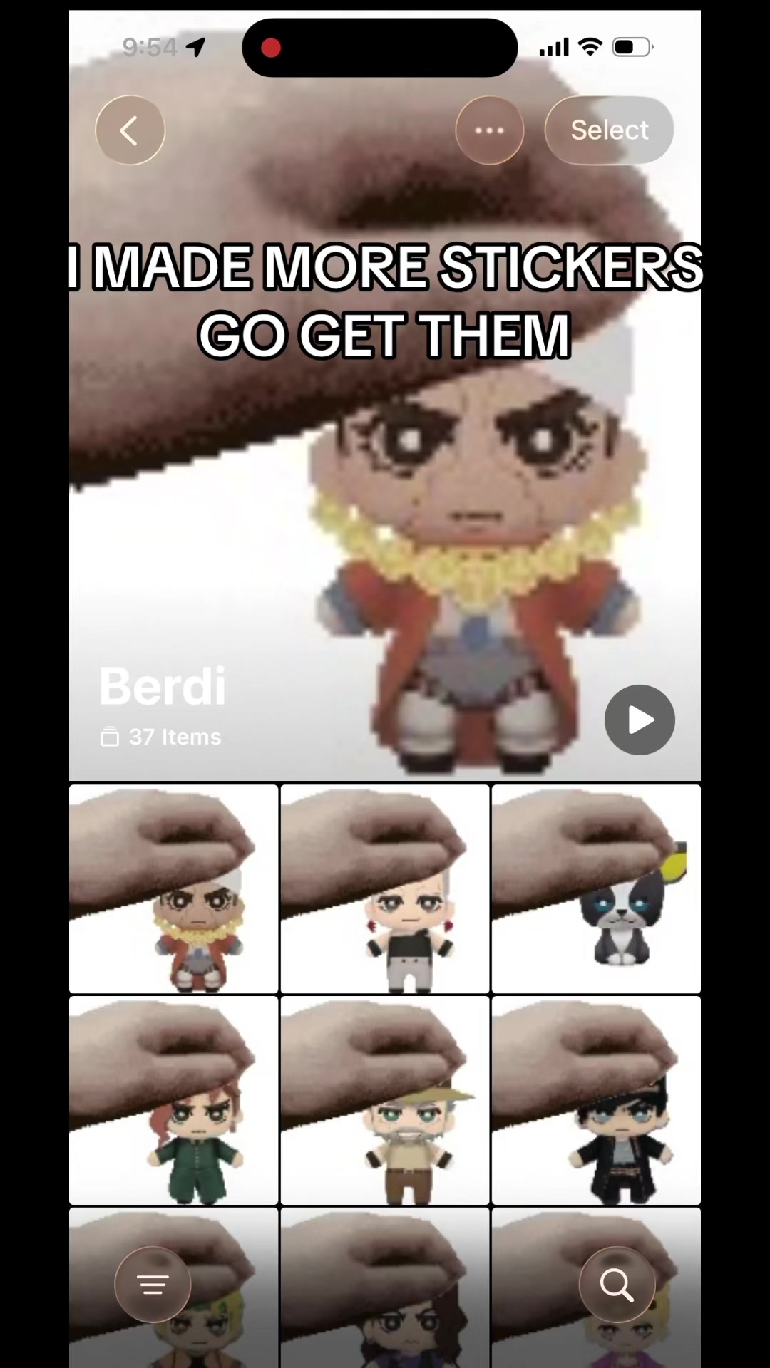 @Blue Sapph (Avdol collector)