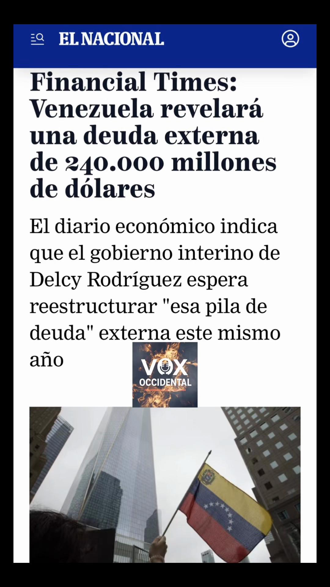 @Vox Occidental