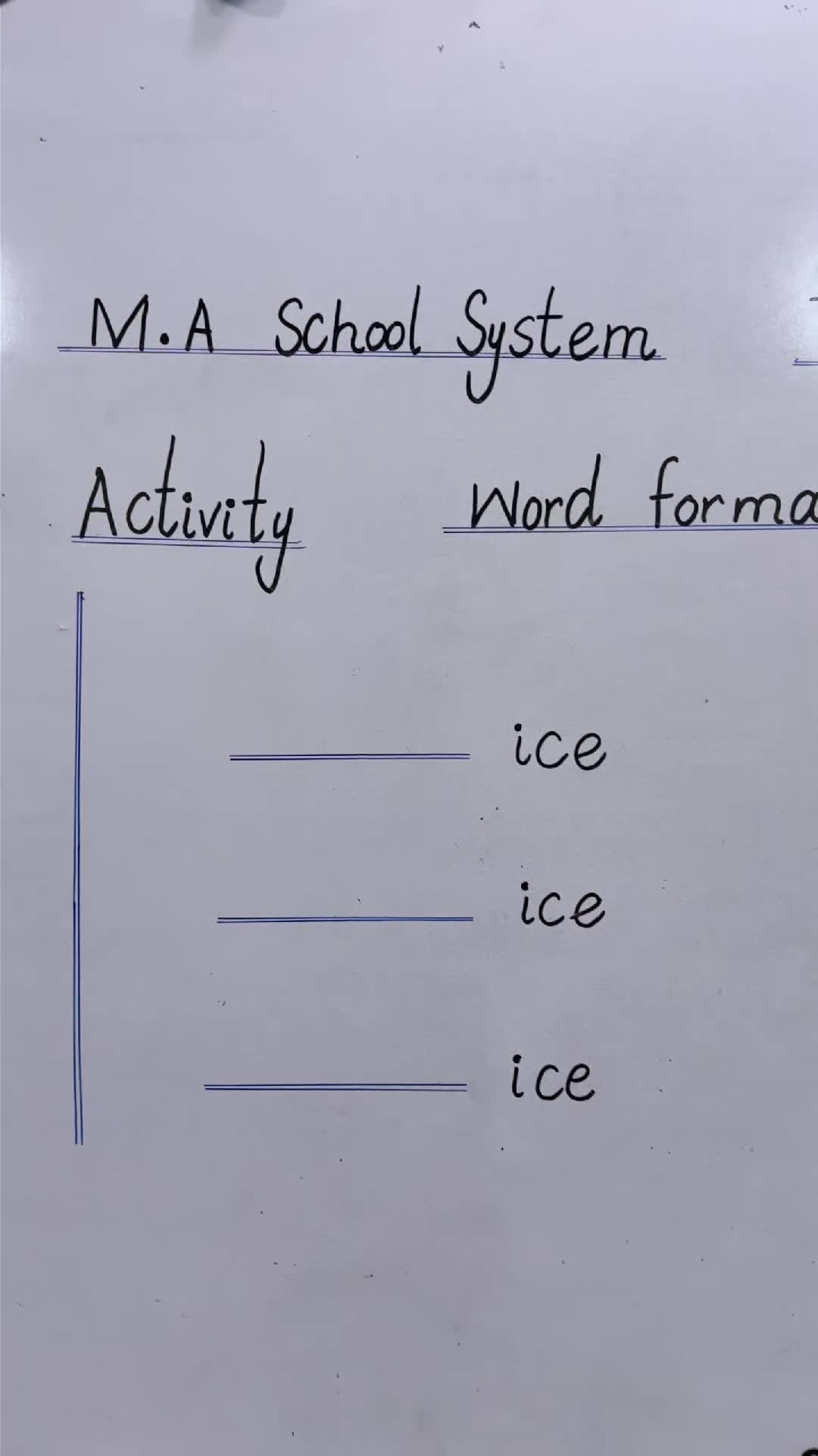 @MA School System