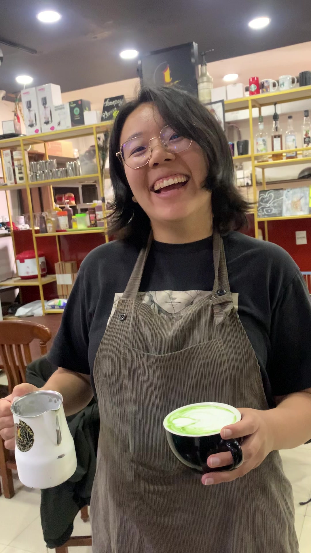 @Teentongue Barista School