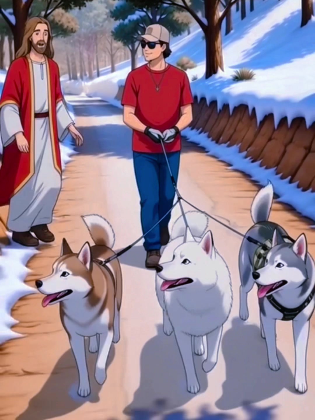 @Dog walker 3:16