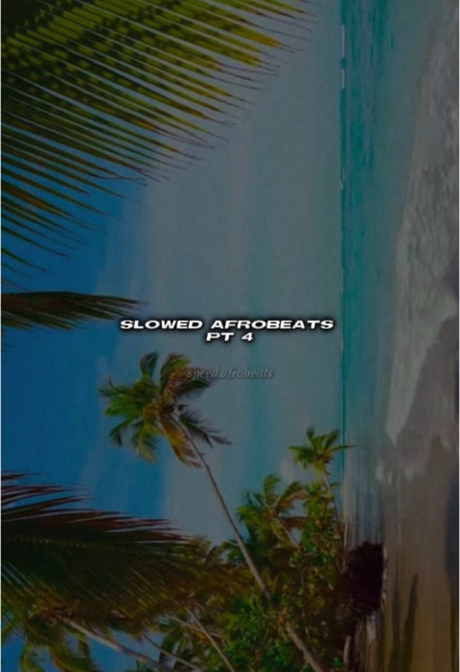 @sped up afrobeats