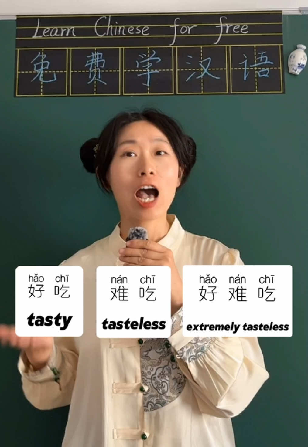 @Chinese teacher Amanda