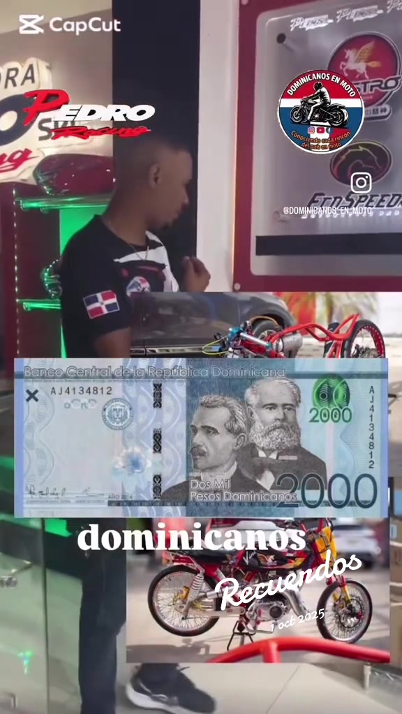 @Dominicanos en moto.