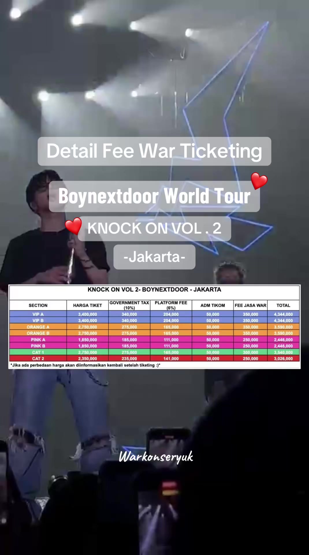 @JASTIP TIKET KONSER ONLINE