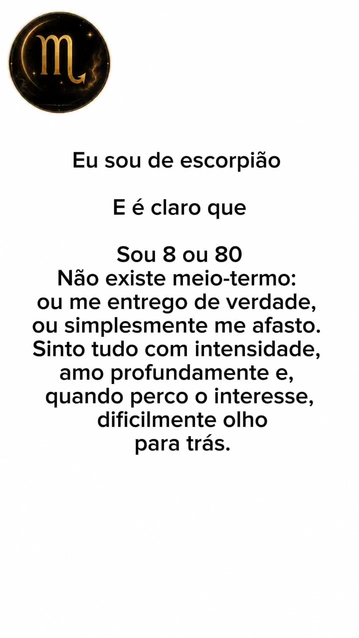 @O signo de ESCORPIÃO