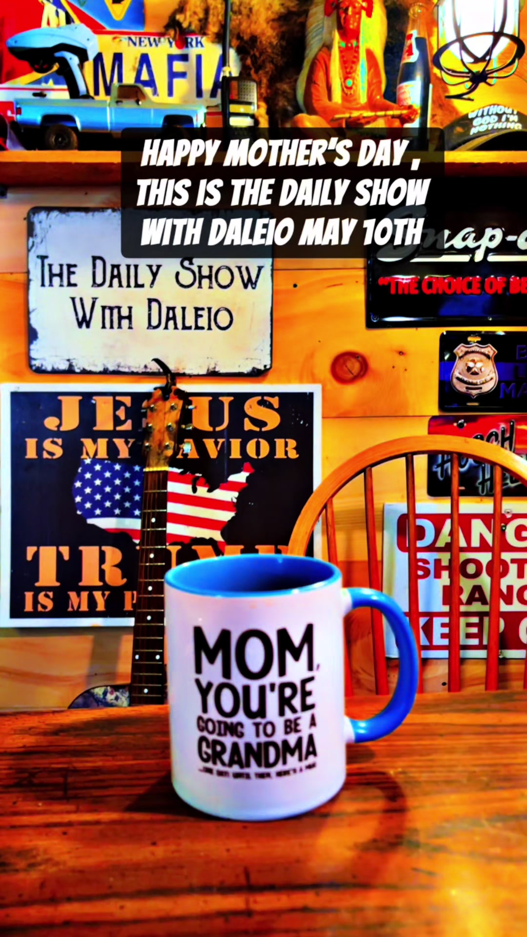 @The daily show with Daleio