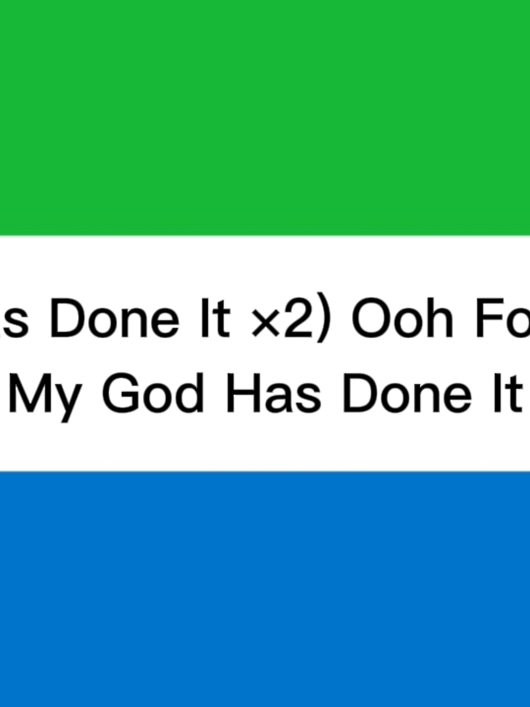 @Sierra Leone Lyrics HQ