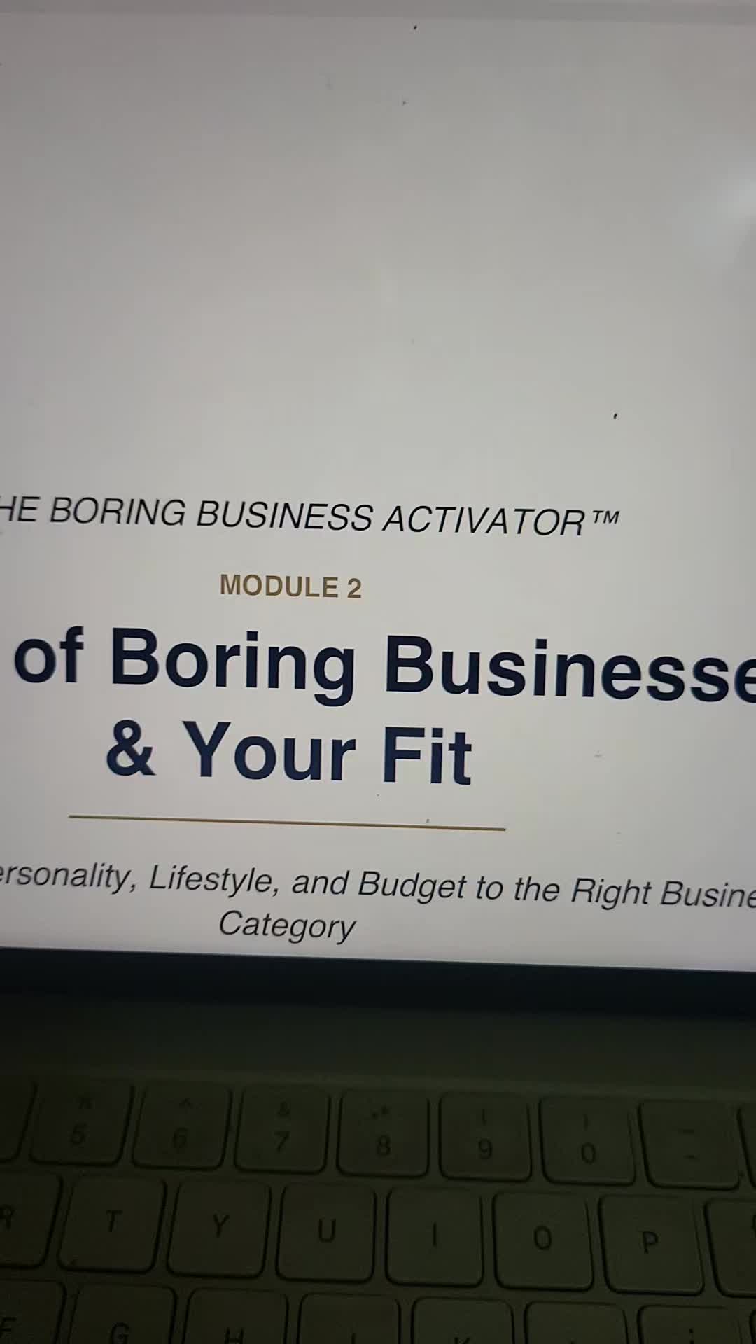 @Tracie | Business Strategist