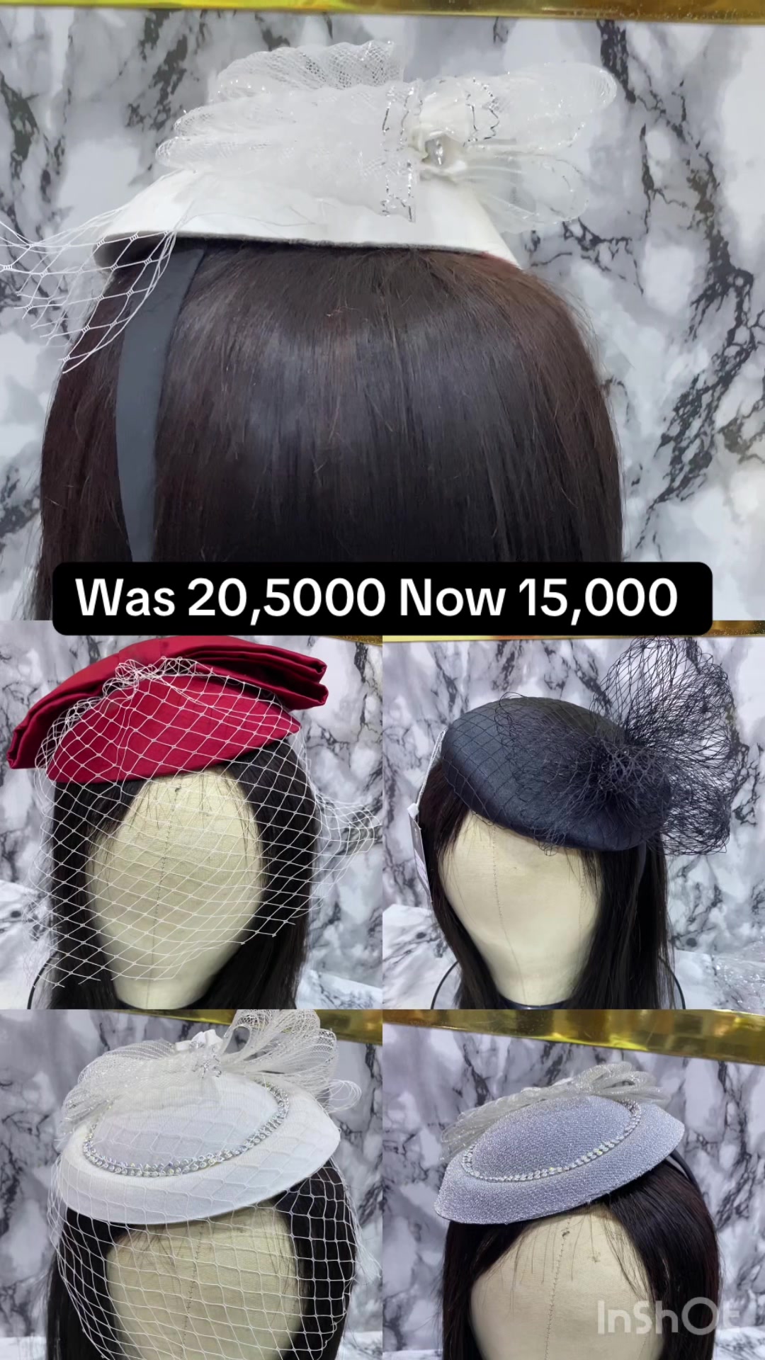 @Handmade headpieces in lagos