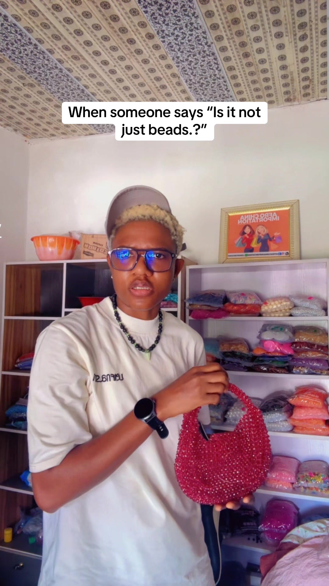 @BEADED BAGS IN NIGERIA / BENIN