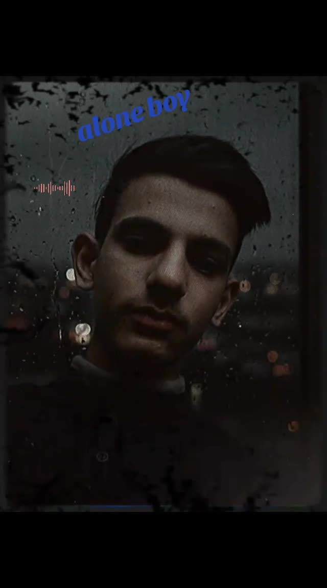 @alone boy 😔
