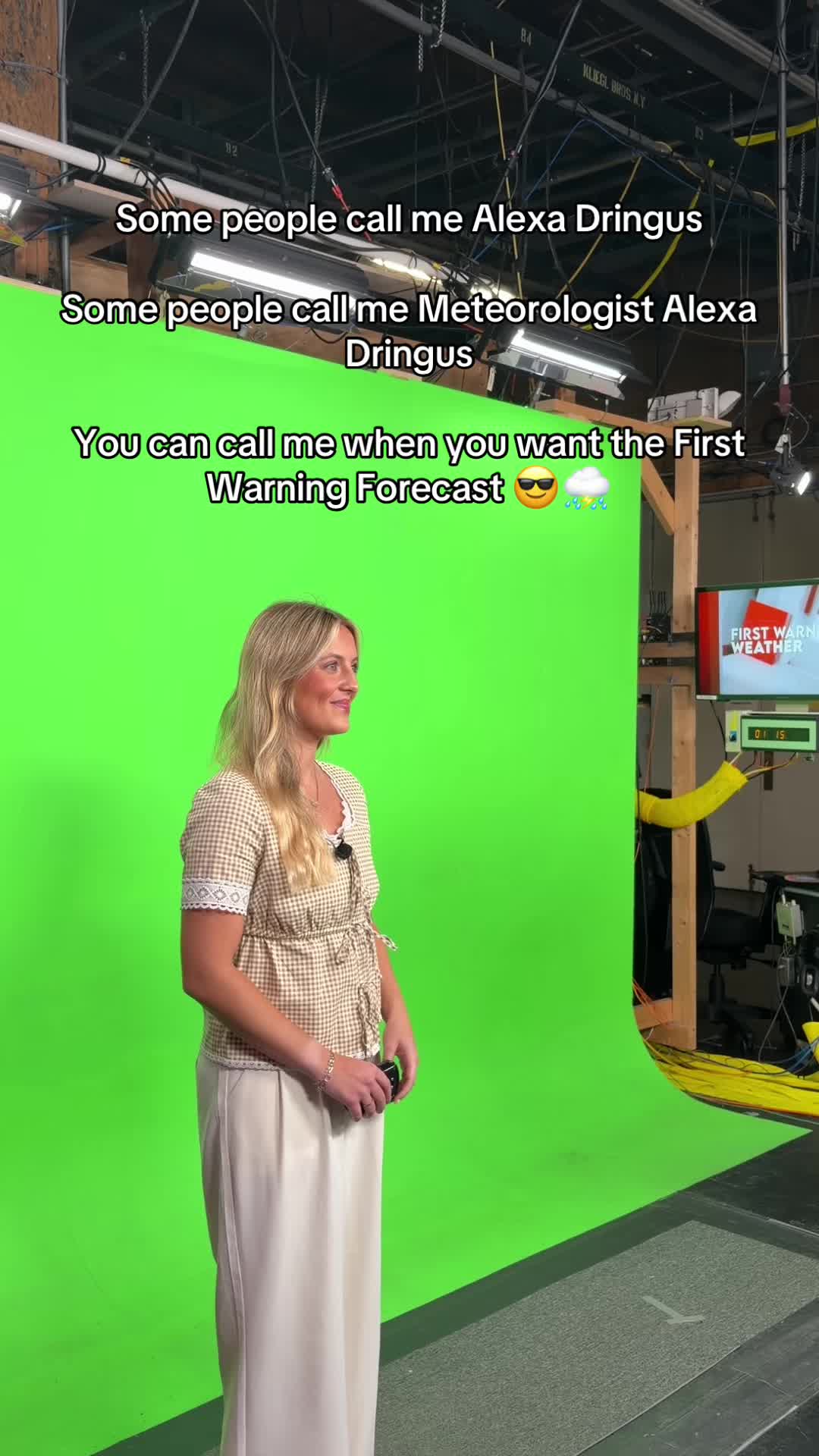 @Meteorologist Alexa Dringus