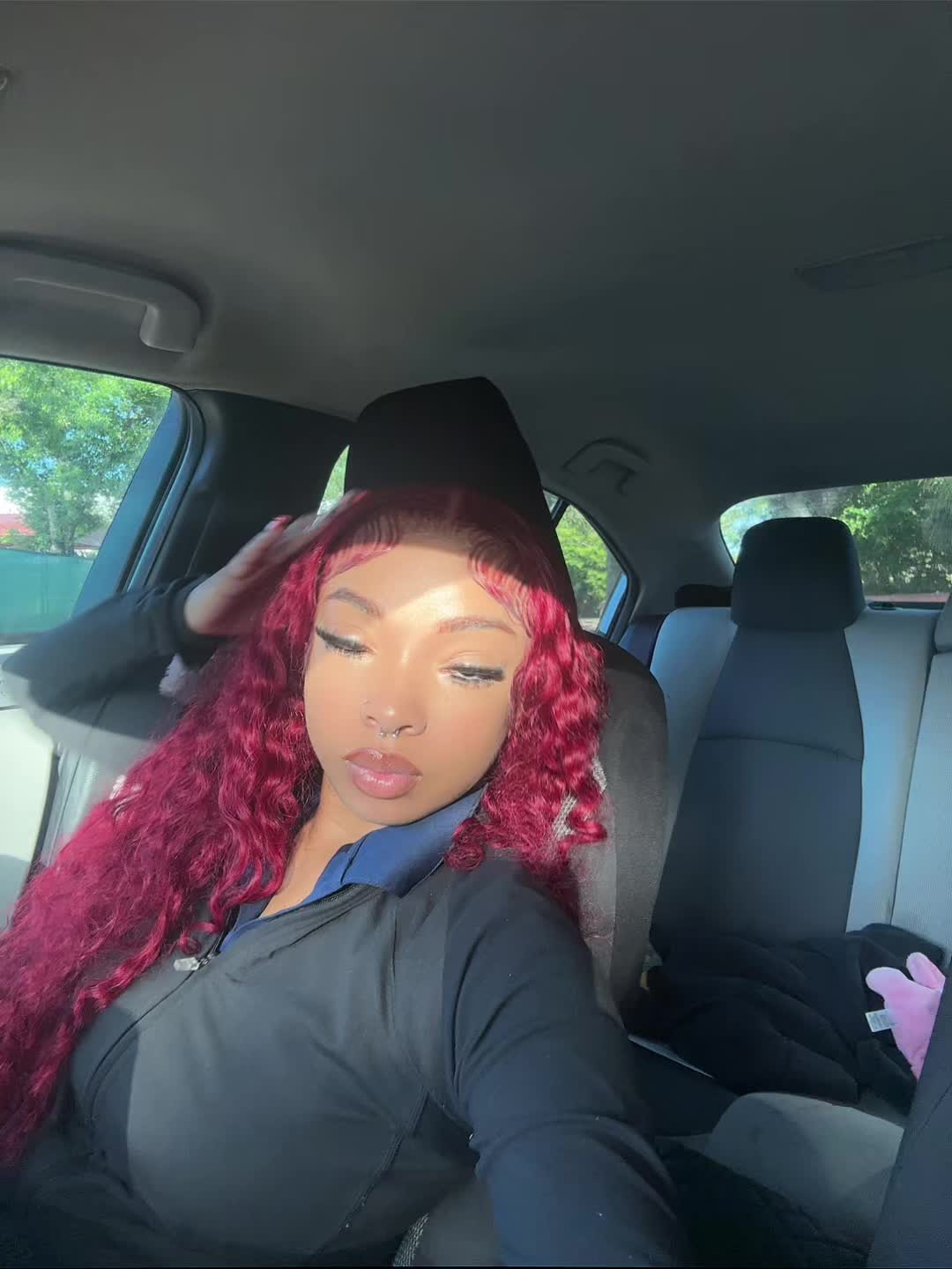 @i 🫶🏻 doing my hair