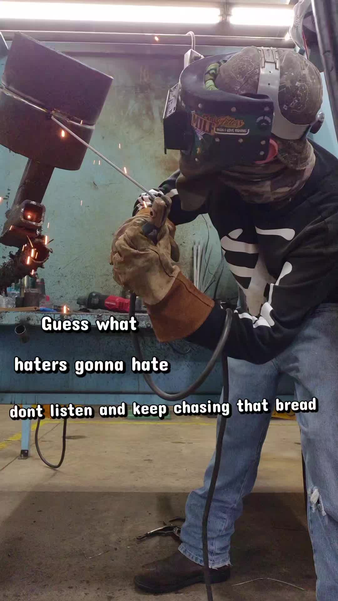 @max is a welder