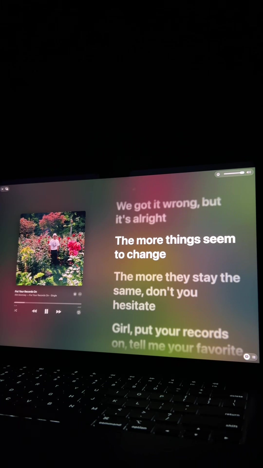 @mac lyrics