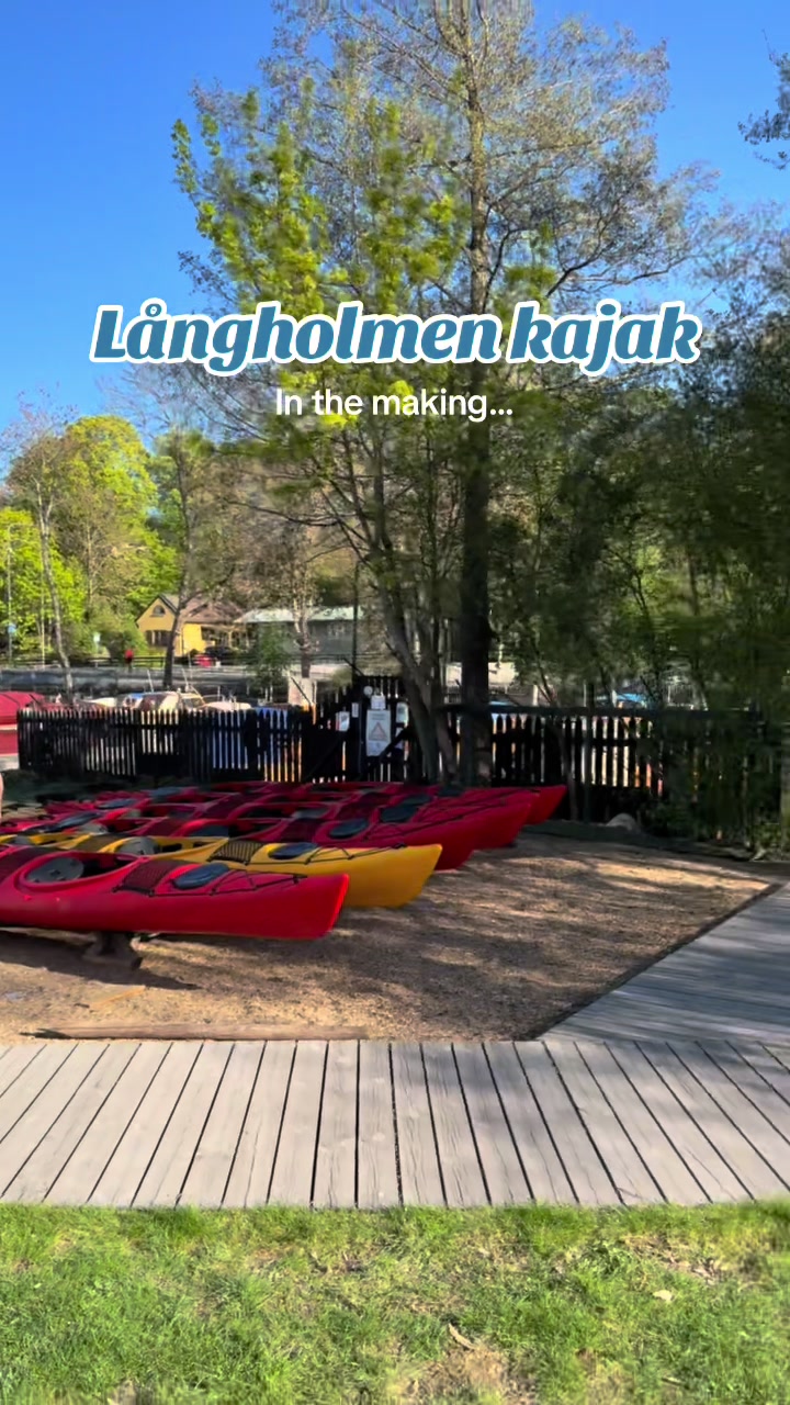 @L&aring;ngholmen kajak