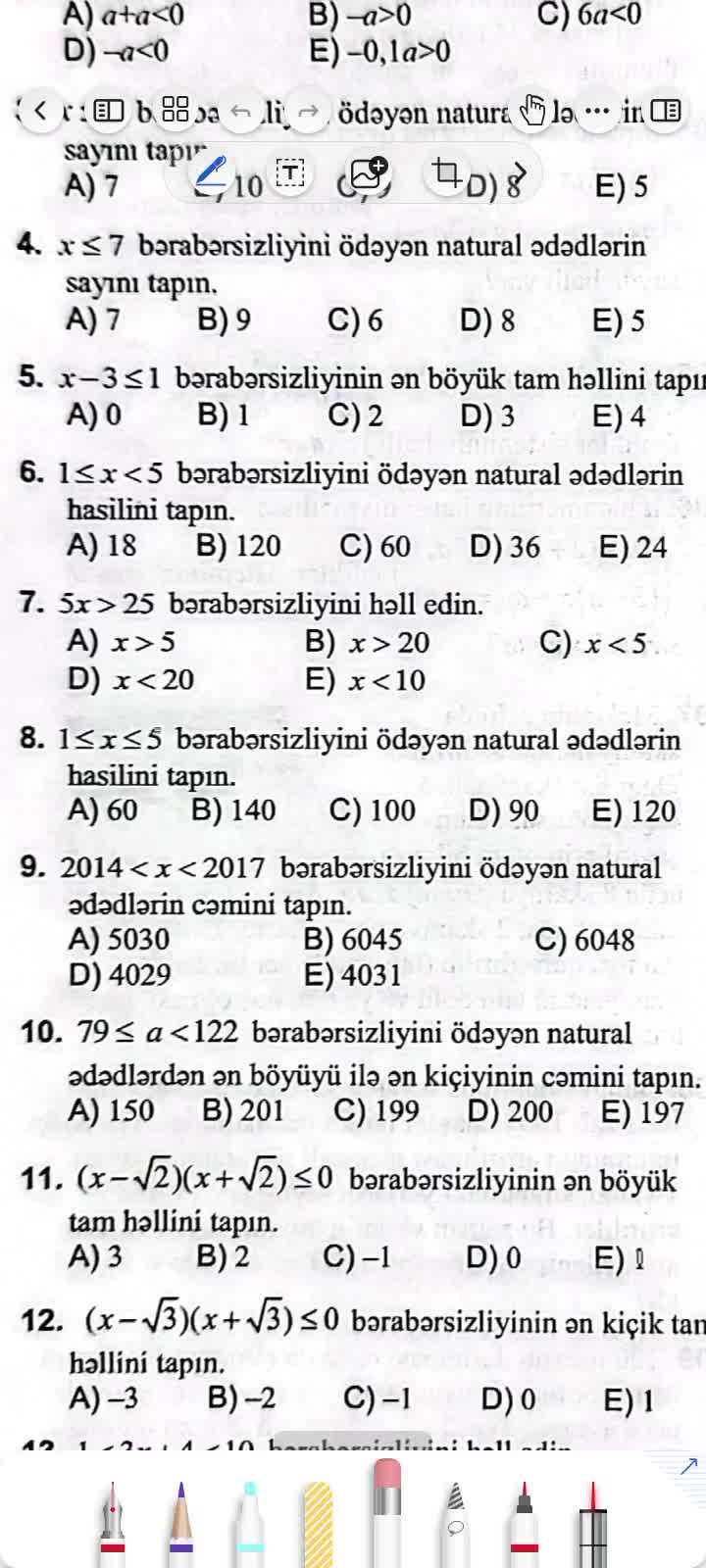 @Riyaziyyat hazırlığı👩🏫