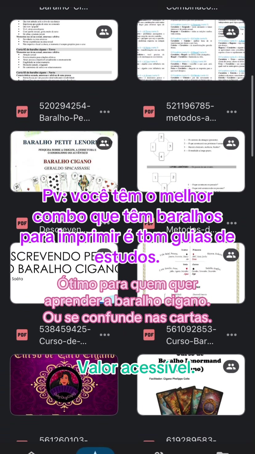 @Tarot E cartas👇