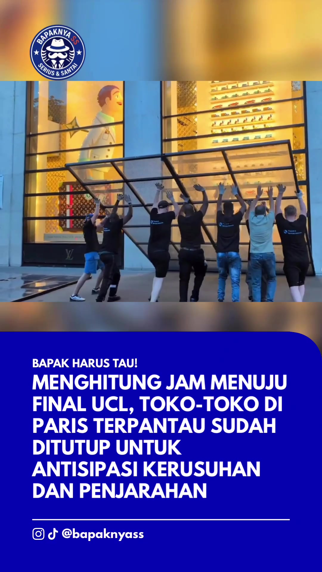 @Bapaknya Serius dan seru