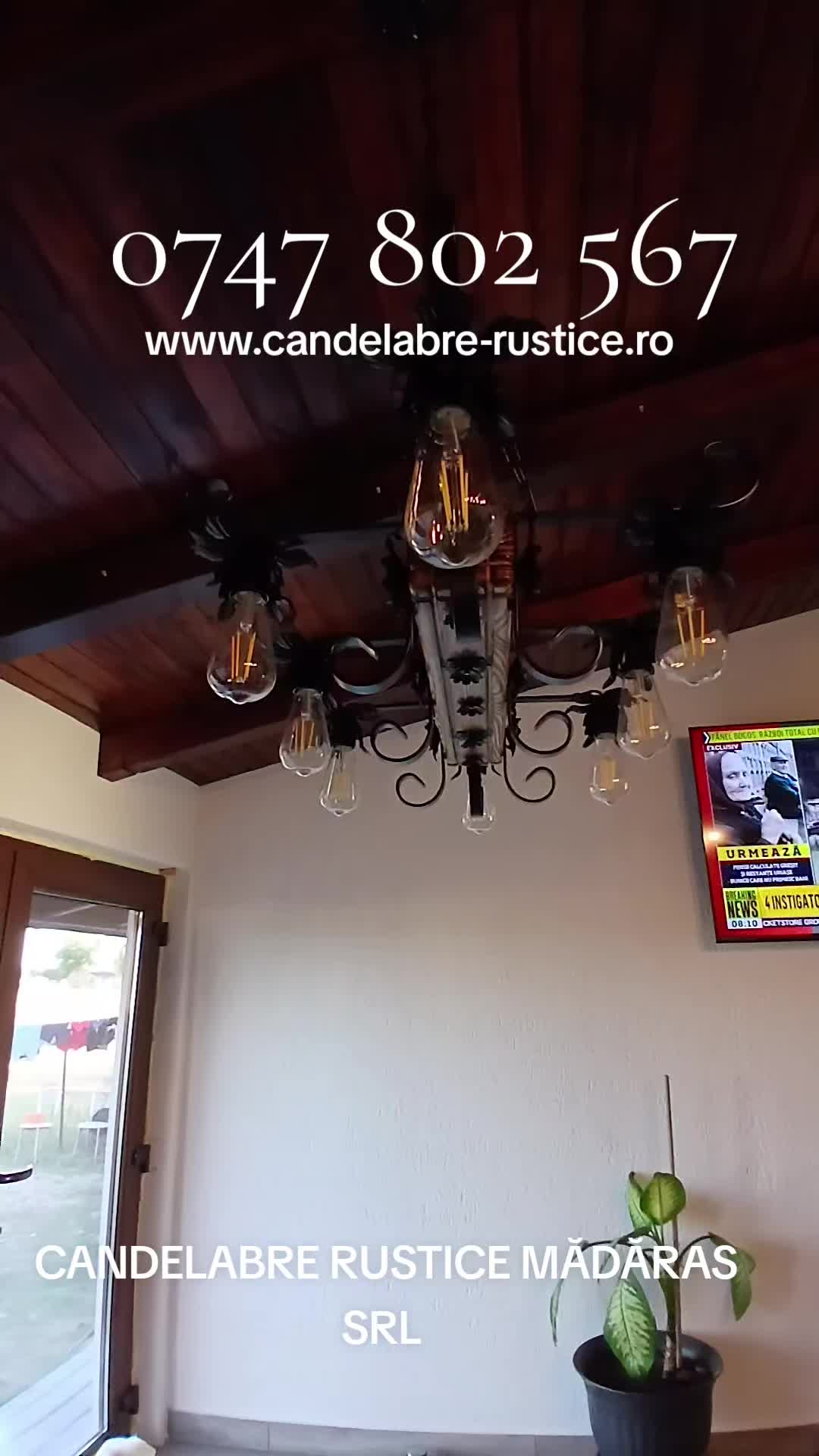 @CANDELABRE RUSTICE