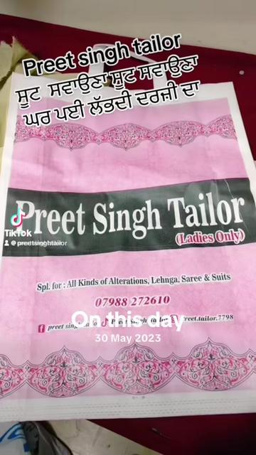@#Preet Singh tailor
