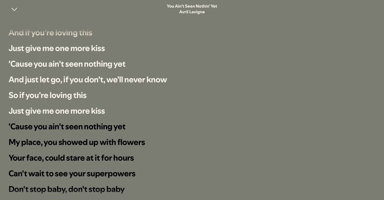 @Spotify Song Lyrics