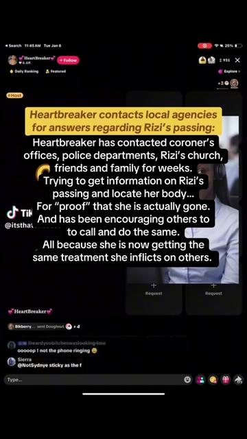 Rip Rizzi Even after Rizi’s passing, Heartbreaker | Rip Rizi 🕊️ ...