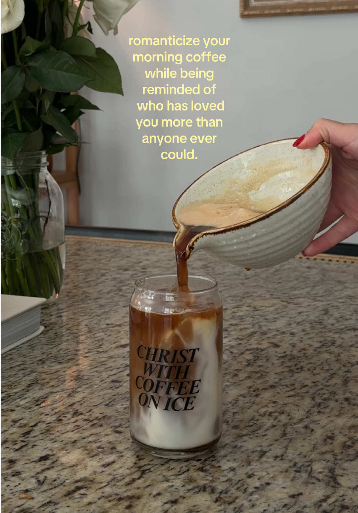 @Christ with Coffee on Ice