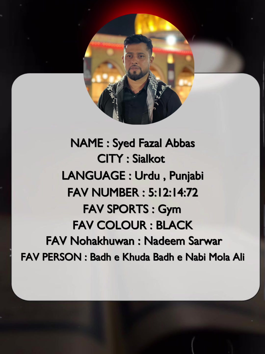 @Syed Fazal Abbas