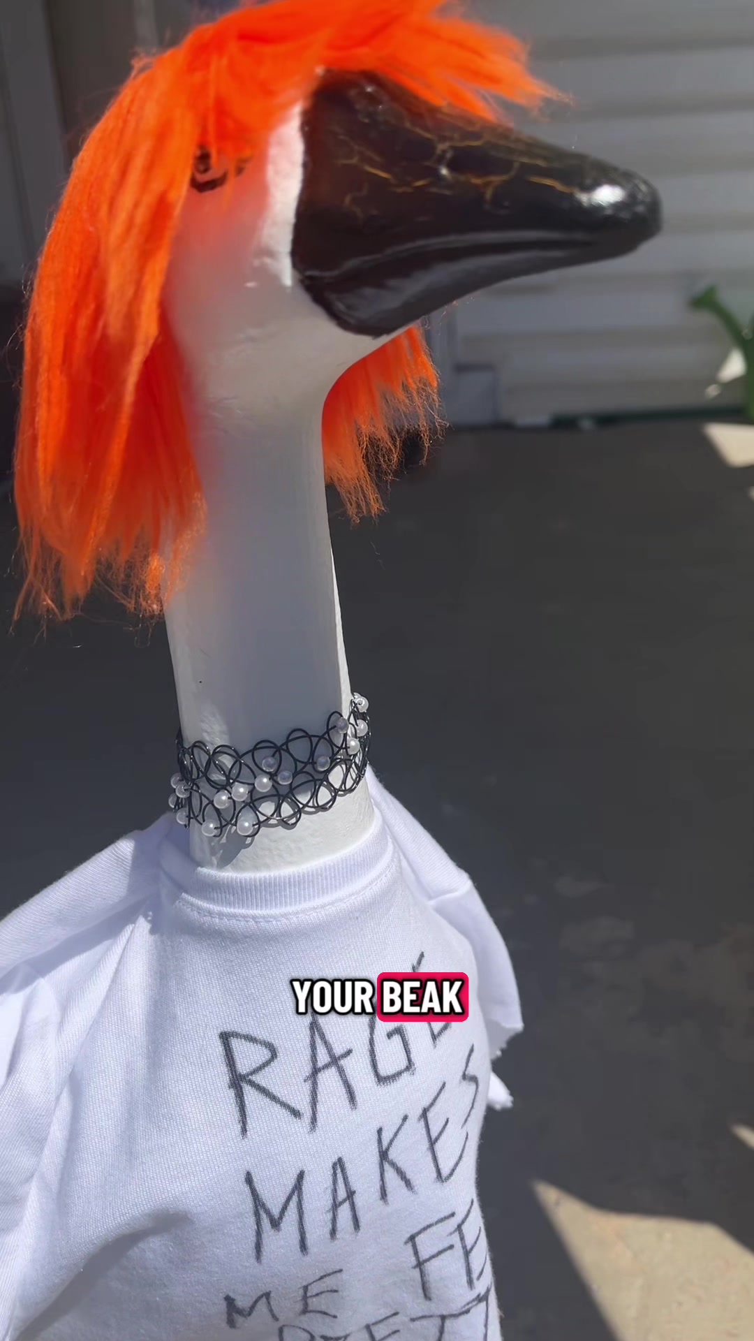 @creepy witch nose lady