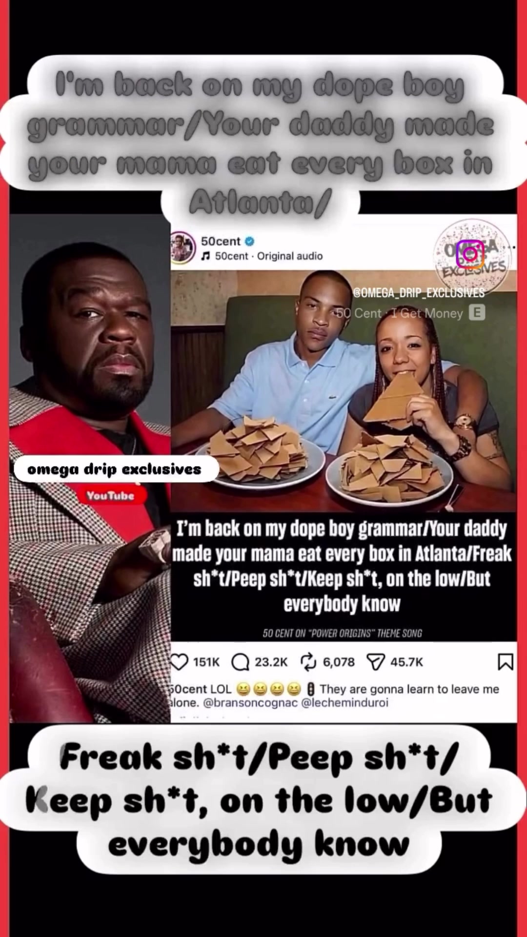 @omega drip goes in 🎯