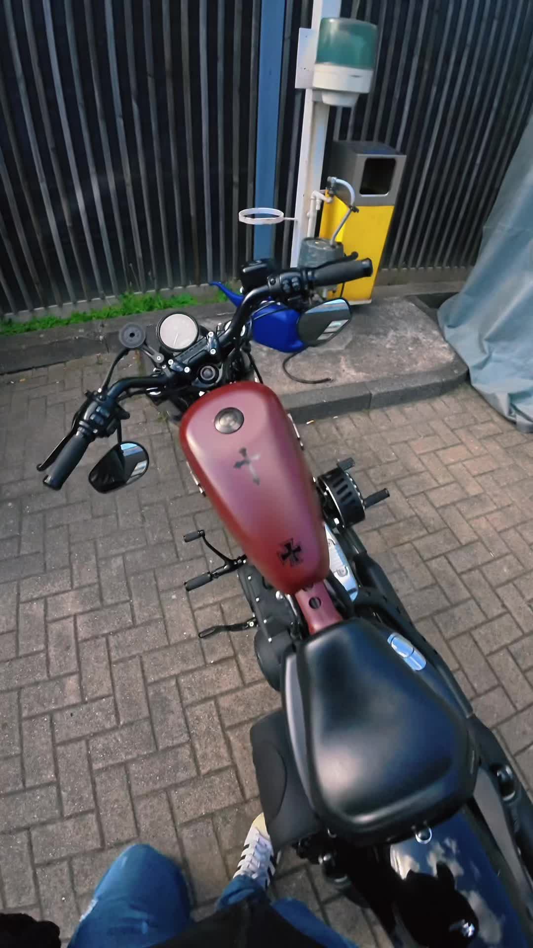 @der mit der Harley