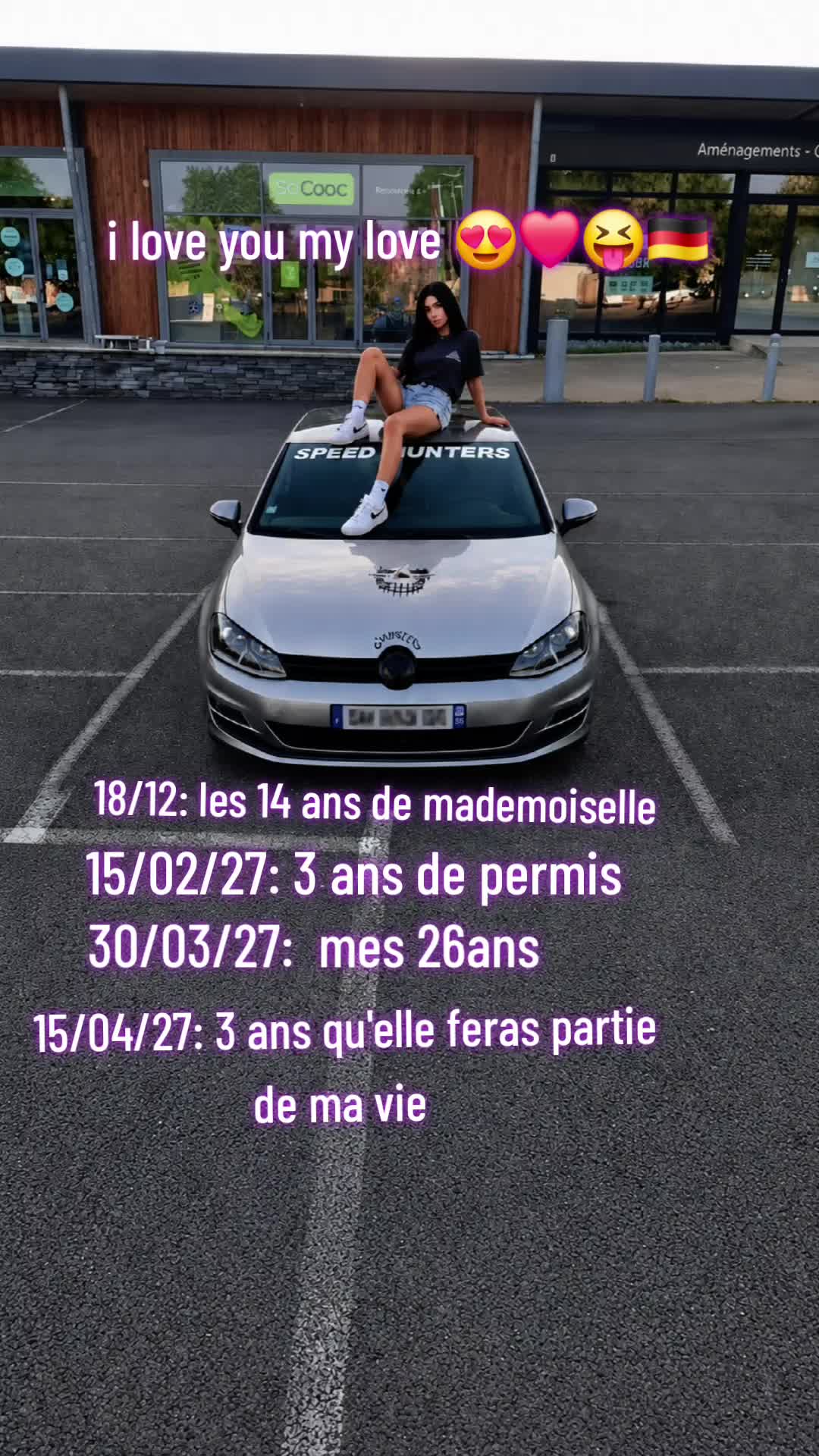 @Fr 🇲🇫❤️ And  car 🇩🇪🚗❤️