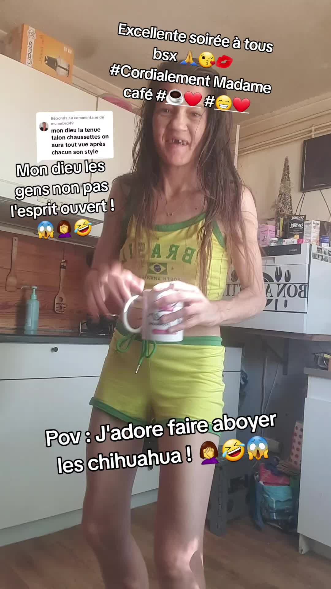 @Mme café 2 ☕️😘💋🤣